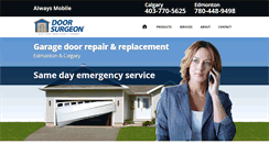 Desktop Screenshot of doorsurgeon.com
